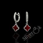 Сережки з Конюшиною 40056/4 (Родовані)