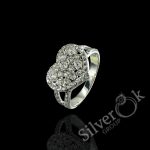 Каблучка з Серцем 8043 (Родована)