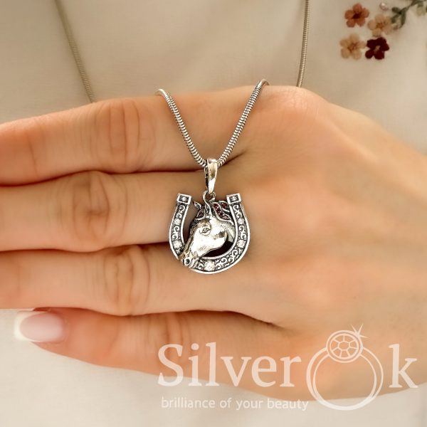 Підвіска Підкова з Конем 30153/1 - Зображення 2