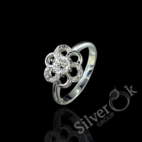 Каблучка Квітка 8154р (Родована) - Зображення 1