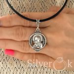 Підвіска Богородиця Володимирська СЛ89 - Зображення 2