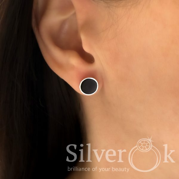 Круглі сережки Левен 20274/1р (Родовані) - Зображення 2