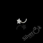 Пірсинг у ніс Зірка 6015 (Родований)