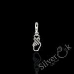 Підвіска рука з Серцем А-89115 (Родована)